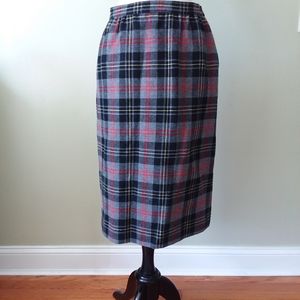 Pendleton wool Tartan skirt